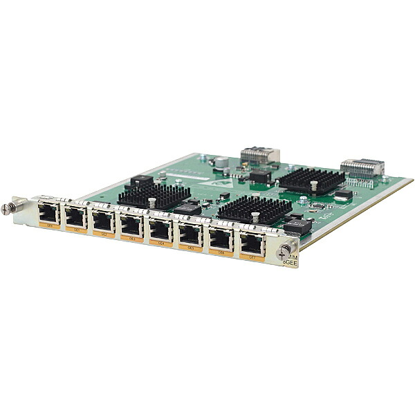 【貨物輸送無料】JG422A HPE Networking Comware MSR 8-port Gig-T HMIM Module【店卸し資産準拠集団:お取り寄せ】