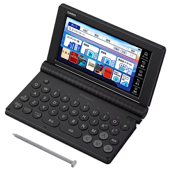 【貨物輸送無料】CASIO 陰電子字引き EX-word XD-SA9000BK （55コンテンツ/ 外国語ひな形/ 黒いこと）【店卸し資産準拠集団:お取り寄せ】
