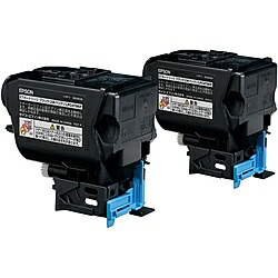 【送料無料】 EPSON LPC4T9KP LP-S820/ M720F用 トナーカートリッジ ブラック×2本パック（6300ページ×2） 【在庫目安:お取り寄せ】| トナー カートリッジ トナーカットリッジ トナー交換 印刷 プリント プリンター