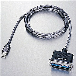 【送料無料】 ELECOM UC-PGT USB to パラレルプリンタケーブル 【在庫目安:お取り寄せ】