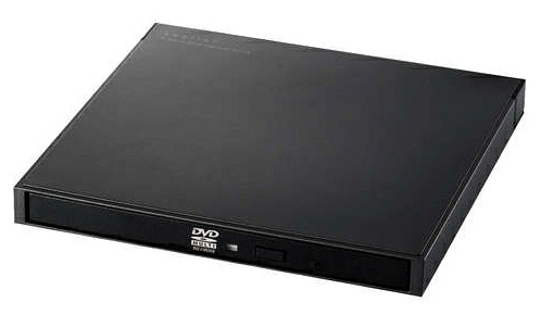 【送料無料】 Logitec LDR-PWA8U3CVBK ポータブルDVDドライブ/ USB3.2(Gen1)/ 再生編集書込ソフト付/ ブラック 【在庫目安:お取り寄せ】