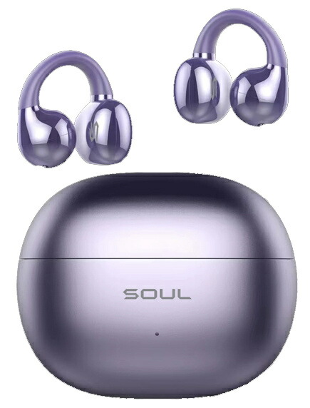 【送料無料】 SOUL SS102PL S-LIVE CLIP PURPLE オープンイヤークリップワイヤレスイヤホン 【在庫目安:僅少】