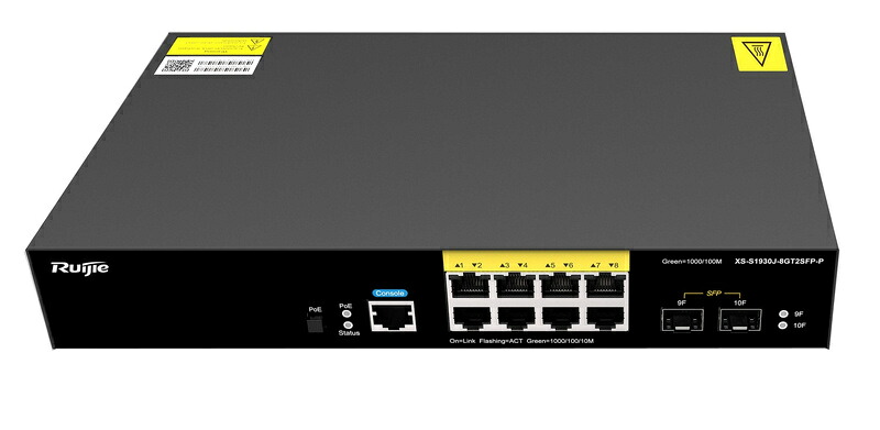 【送料無料】 サンテレホン XS-S1930J-8GT2SFP-P 8ポートPoEスイッチングハブ 10/ 100/ 1000BASE-Tx8+SFPx2 【在庫目安:お取り寄せ】| パソコン周辺機器