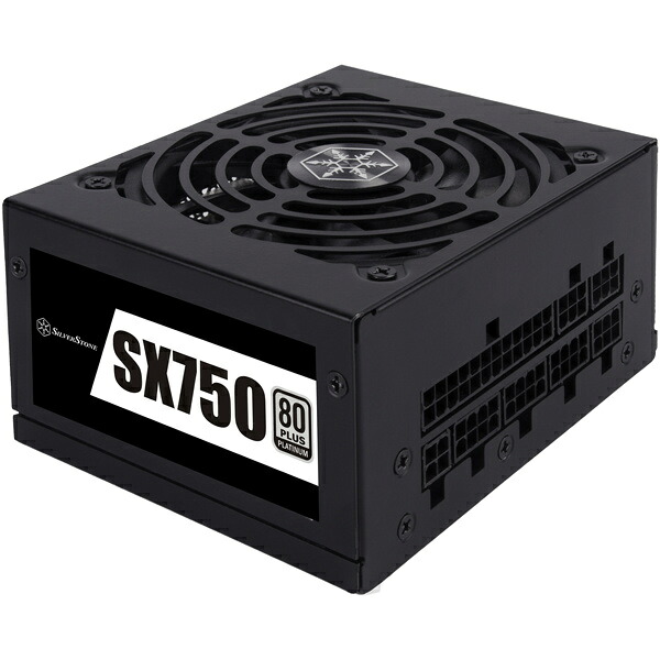 【送料無料】 SilverStone SST-SX750-PT SFX電源 750W 【在庫目安:お取り寄せ】