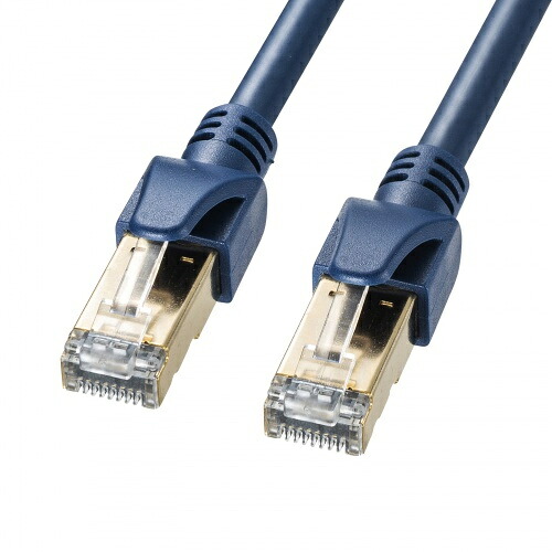 【送料無料】 サンワサプライ KB-HS6A-20NV カテゴリ6A SFTPハンダ産業用LANケーブル（ネイビーブルー・20m） 【在庫目安:お取り寄せ】