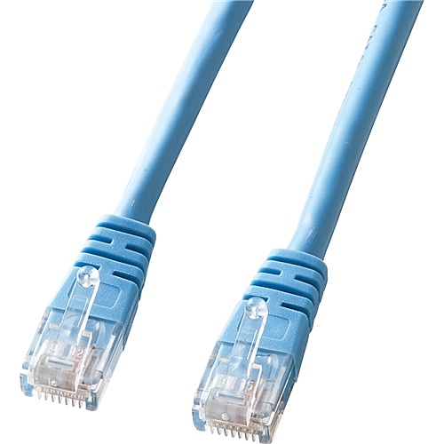 【送料無料】 サンワサプライ KB-T5Y-25LBN エンハンスドカテゴリ5より線LANケーブル（25m・ライトブルー） 【在庫目安:お取り寄せ】