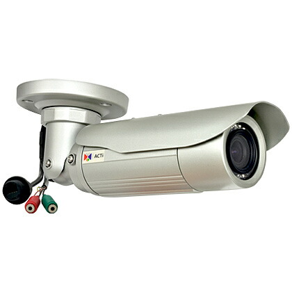 【貨物輸送無料】ACTi Corporation E45A Megapixel バリフォーカル室外Bullet写真機（Superior WDR）【店卸し資産引き合い:お取り寄せ】
