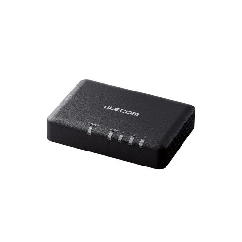 【在庫目安:あり】【送料無料】 ELECOM EHC-G03PA2-SB Giga対応スイッチングハブ/ 3ポート/ プラスチック筐体/ 小型/ ブラック