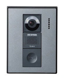 【貨物輸送無料】アイリスオーヤマ TD-SM3010T-WSH テレビドアホン 白いこと/ ガンメタリック【店卸し資産引き合い:お取り寄せ】| 生きて行く家電 インターコム