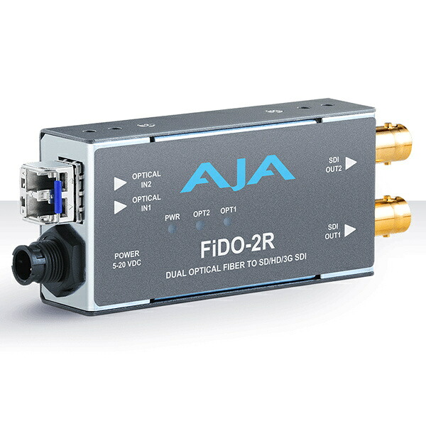 【送料無料】 アスク FiDO-2R AJAコンバーター Dual Fibre to SDI変換 【在庫目安:お取り寄せ】| パソコン周辺機器 グラフィック ビデオ オプション ビデオ パソコン PC