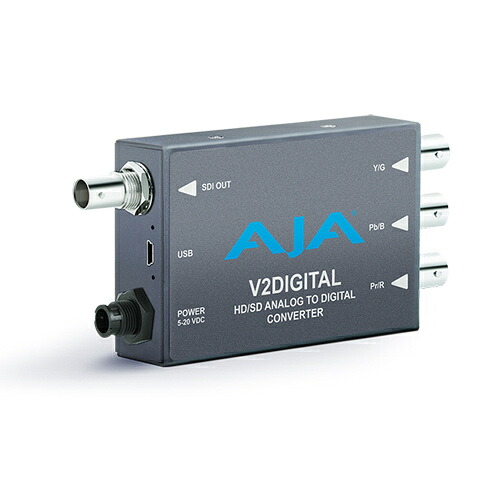 【貨物輸送無料】アスク V2Digital AJAミニコンピューター取り替えっこ アナログ構成成分/ コンポジット → 固定ディスク/ SD-SDI変換器【店卸し資産引き合い:お取り寄せ】| マイコン境界線の外側計器 グラフィック 映像媒体 オプション 映像媒体 マイコン パソコン