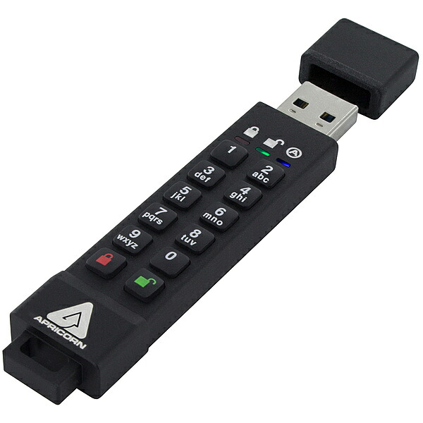 【送料無料】 Apricorn ASK3Z-16GB Aegis Secure Key 3Z - USB3.0/ 3.1 Flash Drive 16GB 【在庫目安:お取り寄せ】