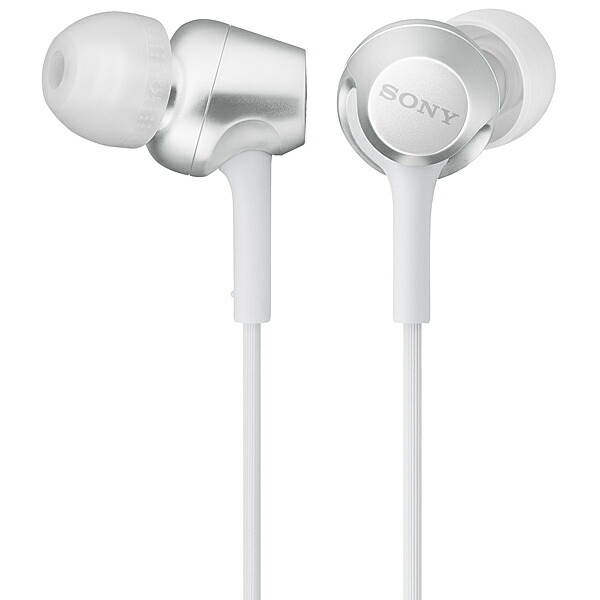 【送料無料】 SONY(VAIO) MDR-EX255AP/W 密閉型インナーイヤーレシーバー ホワイト 【在庫目安:お取り寄せ】| AV機器