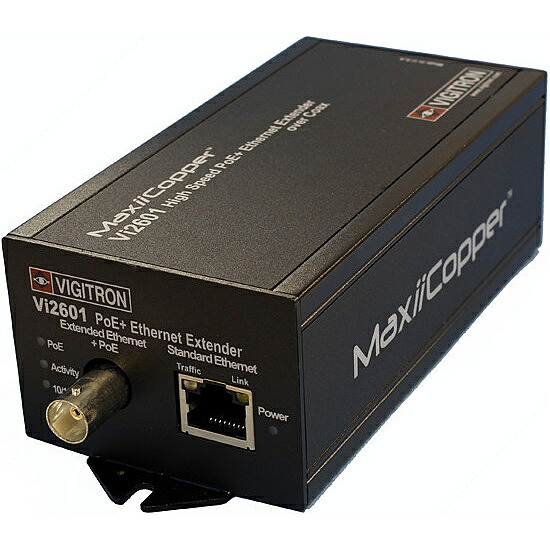 【送料無料】 ハイテクインター 173-VG-012 MaxiiPower Vi2601 PoE(+)延長モデム 【在庫目安:お取り寄せ】