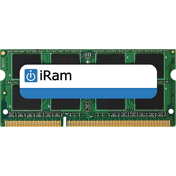 【送料無料】 iRam Technology IR8GSO1866D3 iMac(Late201527インチ) 増設メモリ 8GB DDR3L/ 1866 204pin SO-DIMM 【在庫目安:お取り寄せ】