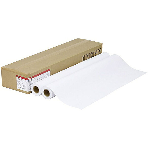 【貨物輸送無料】Canon 8154A015 割り増し金平平凡凡たる紙 LFM-PPP/ 24/ 80【店卸し資産標準尺度:少ない】| 摺り切る品 プロッタ用渦巻形紙 プロッタ プロッター 大判 渦巻形 下げ札