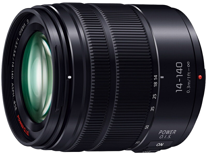 【送料無料】Panasonic H-FSA14140 デジタル一眼カメラ用交換レンズ LUMIX G VARIO 14-140mm/ F3.5-5.6 II ASPH./ POWER O.I.S.【在庫目安:お取り寄せ】| カメラ ズームレンズ 交換レンズ レンズ ズーム 交換 マウント｜デジタル百貨店PodPark店