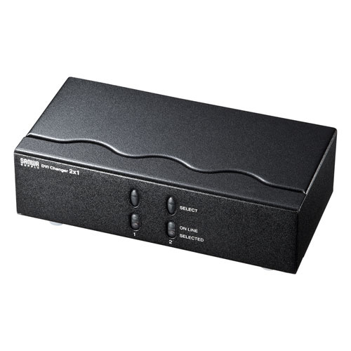 【送料無料】 サンワサプライ SW-EDV2N2 ディスプレイ切替器（DVI24pin用）・2回路 【在庫目安:お取り寄せ】