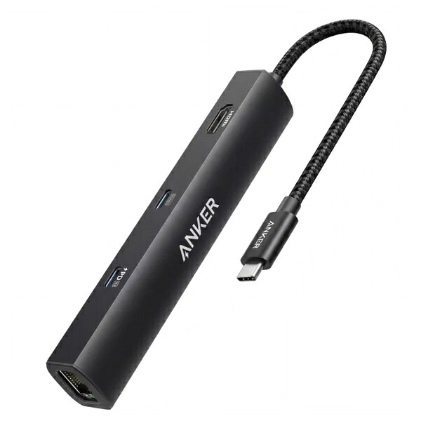 【送料無料】アンカー・ジャパン A8365N11 Anker USB-C ハブ (6-in-1 イーサネット) LE ブラック【在庫目安:お取り寄せ】| パソコン周辺機器 ポートリプリケーター ポートリプリケータ PC パソコン|デジタル百貨店PodPark店