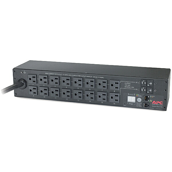 【貨物輸送無料】シュナイダーエレクトリック AP7802BJ5W Rack PDU Metered 2U 30A 100V (16) 5-15 5年引きうける【店卸し資産準拠集団:お取り寄せ】| 事務室 事務室調度品 サーヴァー仕合わせ用差し込み 差し込み サーヴァー仕合わせ サーヴァー 仕合わせ