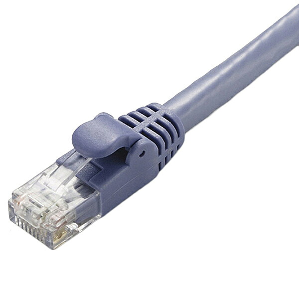 【送料無料】 ELECOM LD-GPA/BU40 LANケーブル/ CAT6A準拠/ スタンダード/ 40m/ ブルー 【在庫目安:お取り寄せ】
