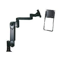 【送料無料】 Live Creator ARM2-11AG2RB 中荷重型用液晶モニタ・TV用VESA対応フランジグロメット式フレキシブルアーム(ブラック) 【在庫目安:お取り寄せ】| オフィス オフィス家具