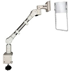 【送料無料】 Live Creator SBS-295CR 低荷重型液晶モニタ・TV用VESA対応C型クランプ式スリムビューティーアーム 【在庫目安:お取り寄せ】| オフィス オフィス家具