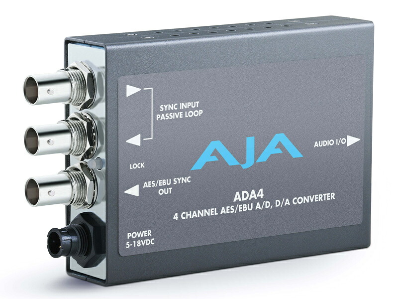 【送料無料】 アスク ADA4 AJAコンバーター 4ch Audio A/ D＆D/ A Converter 【在庫目安:お取り寄せ】| パソコン周辺機器 グラフィック ビデオ オプション ビデオ パソコン PC