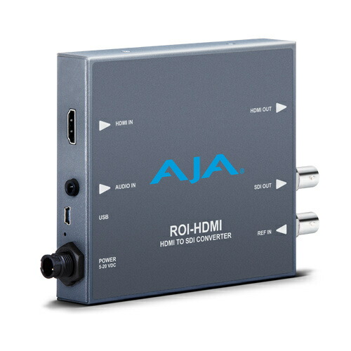【貨物輸送無料】アスク ROI-HDMI AJA変換器【店卸し資産準拠集団:お取り寄せ】| マイコン境界線の外側備品 グラフィック 映像媒体 オプション 映像媒体 マイコン パソコン