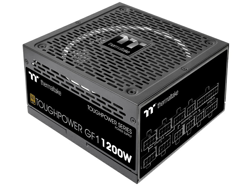 【送料無料】 Thermaltake PS-TPD-1200FNFAGJ-1 電源ユニット TOUGHPOWER GF1 1200W -GOLD- 【在庫目安:お取り寄せ】