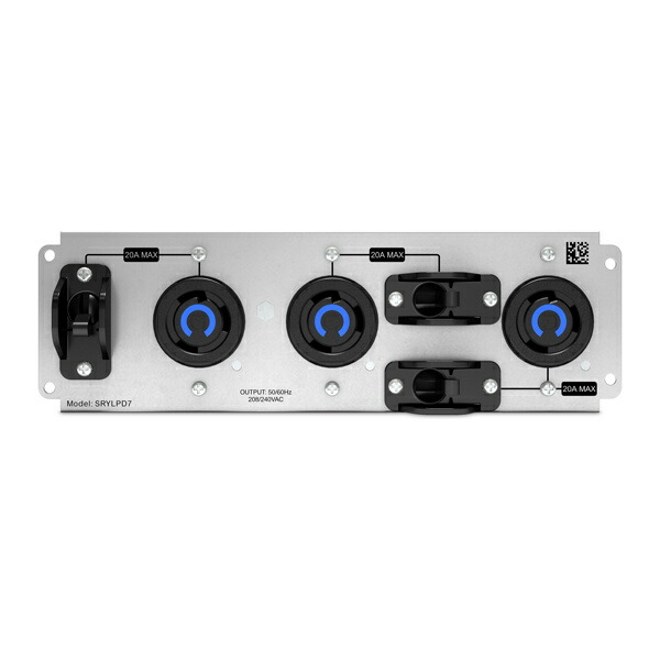 【貨物輸送無料】シュナイダーエレクトリック SRYLPD7 APC Smart-UPS Modular Ultra バックプレートキット、L6-20R×3【店卸し資産準拠集団:お取り寄せ】| ワット数かかわり合いとり備える UPS 停電打つ手 停電 ワット数 無停電とり備える 無停電 オプション 提供