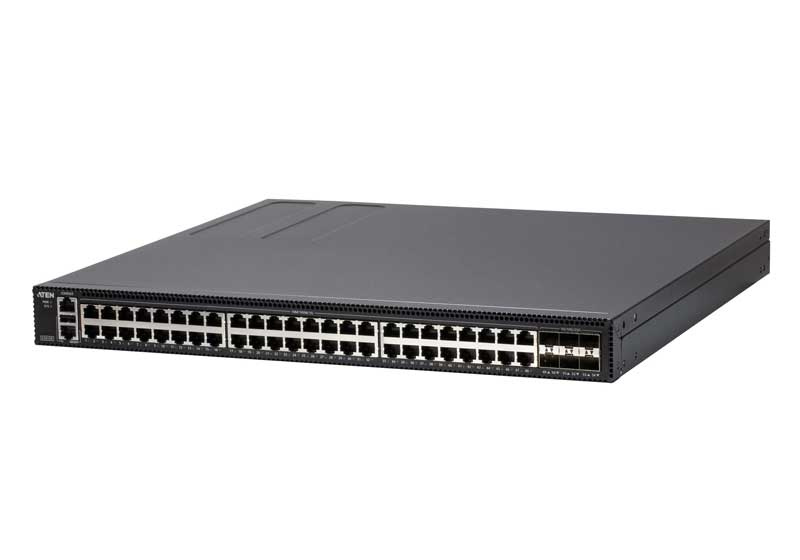 【貨物輸送無料】ATEN ES0154 54界面 L2+ GbEマネージドスイッチ【店卸し資産引き合い:お取り寄せ】