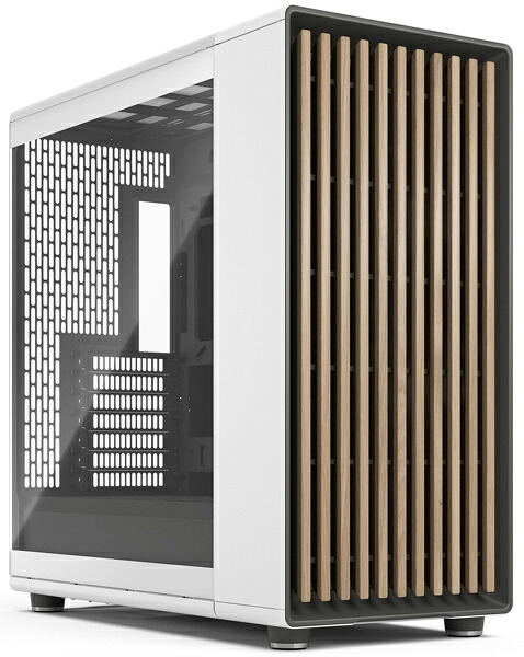 【貨物輸送無料】Fractal Design FD-C-NOR1X-06 フルタワー型パソコン容れもの North XL RC Chalk White TG Clear【店卸し資産準拠集団:お取り寄せ】