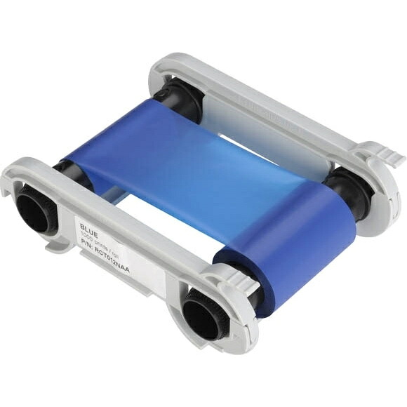 【送料無料】 EVOLIS RCT012 単色リボン 青 （Primacy/ Zenius用） 【在庫目安:お取り寄せ】