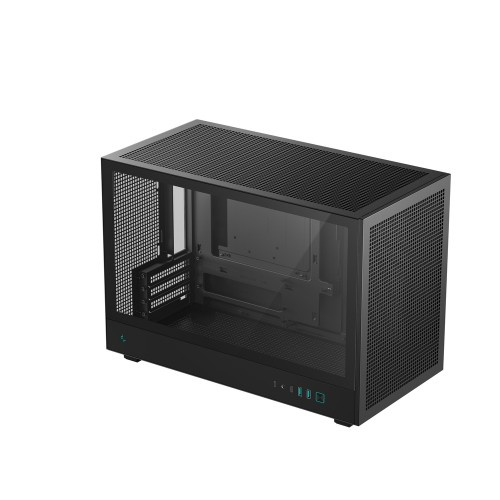 【送料無料】Deepcool R-CH260-BKNGM0-G-1 CH260/ MicroATX PCケース/ ブラック/ 高エアフロー設計/ メッシュパネル/ 背面コネクタMB対応 (MicroATX)/ 大型GPU対応【在庫目安:お取り寄せ】｜デジタル百貨店PodPark店