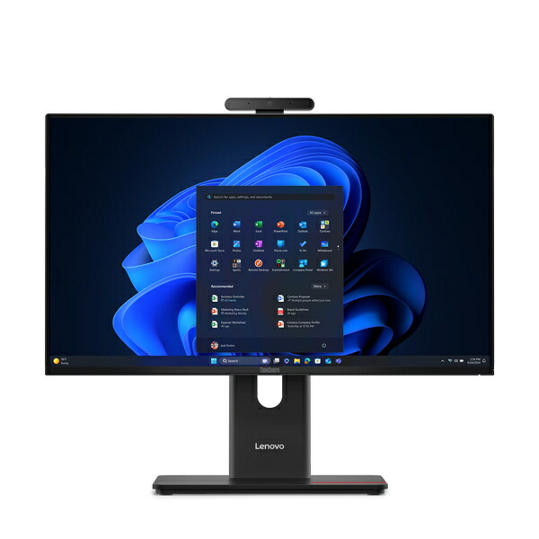 【送料無料】 レノボ・ジャパン 13B00004JP ThinkCentre M70a All-In-One Gen 6 (Core Ultra 5 235T/ 16GB/ SSD・256GB/ ODDなし/ Win11Pro/ Officeなし/ 23.8型/ WIFI) 【在庫目安:お取り寄せ】