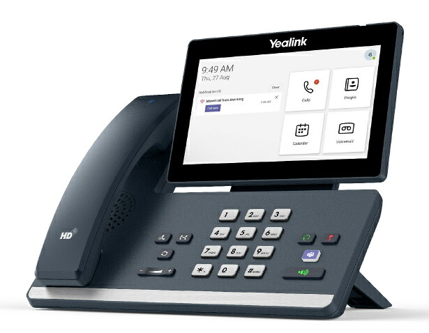 【貨物輸送無料】Yealink MP58-WH E2 Teams Teams専用IP電話 MP続きもの【店卸し資産準拠集団:お取り寄せ】