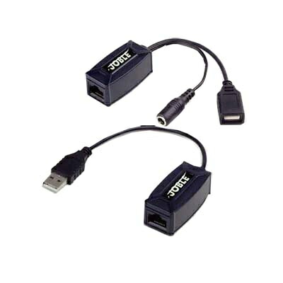 【貨物輸送無料】ジョブル UE01 USB1.1 CAT5e伝わらす器【店卸し資産準拠集団:お取り寄せ】