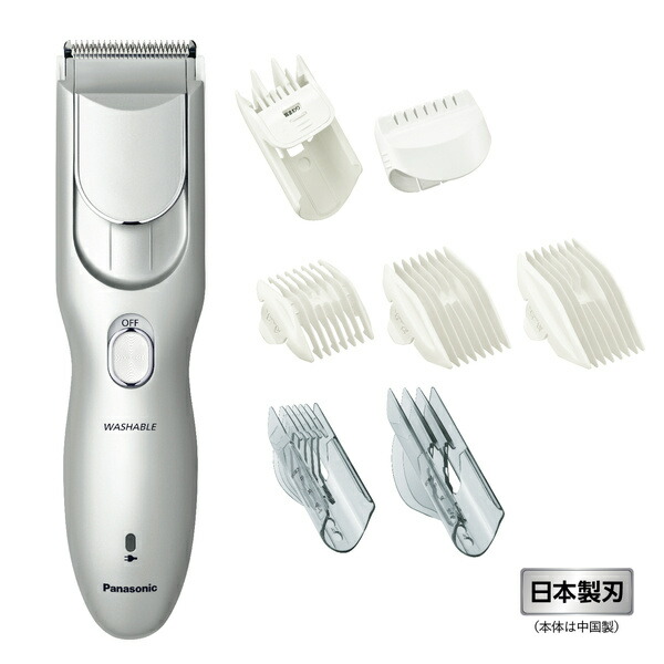 【在庫目安:あり】【送料無料】 Panasonic ER-GF82-S ファミリーヘアーカッター （シルバー調）
