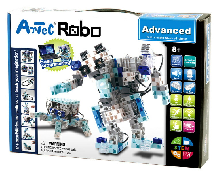 【送料無料】153143 Artecブロック アーテックロボ アドバンス【在庫目安:お取り寄せ】|デジタル百貨店PodPark店