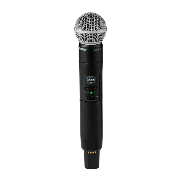 【送料無料】SHURE SLXD2+/58=-JB SLXD+、ハンドヘルド型送信機、SM58【在庫目安:お取り寄せ】｜デジタル百貨店PodPark店