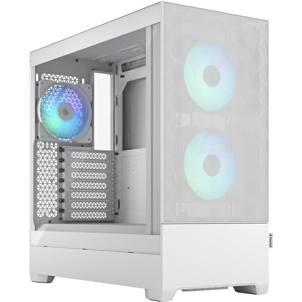 【貨物輸送無料】Fractal Design FD-C-POR1A-01 真っただ中楼閣型マイコン入れもの Pop Air RGB White TG Clear Tint【店卸し資産準拠集団:お取り寄せ】 PCパーツ-PCケース・筐体