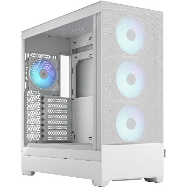 【送料無料】Fractal Design FD-C-POR1X-01 ミドルタワー型PCケース Pop XL Air RGB White TG Clear Tint【在庫目安:お取り寄せ】|デジタル百貨店PodPark店