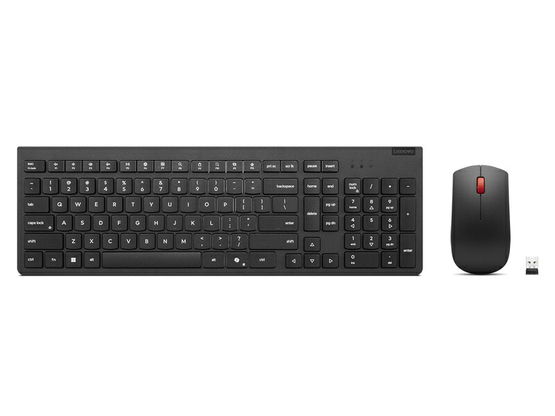 【送料無料】 レノボ・ジャパン 4X31R64453 Lenovo エッセンシャル ワイヤレス キーボード&マウス 2 - 英語 【在庫目安:お取り寄せ】