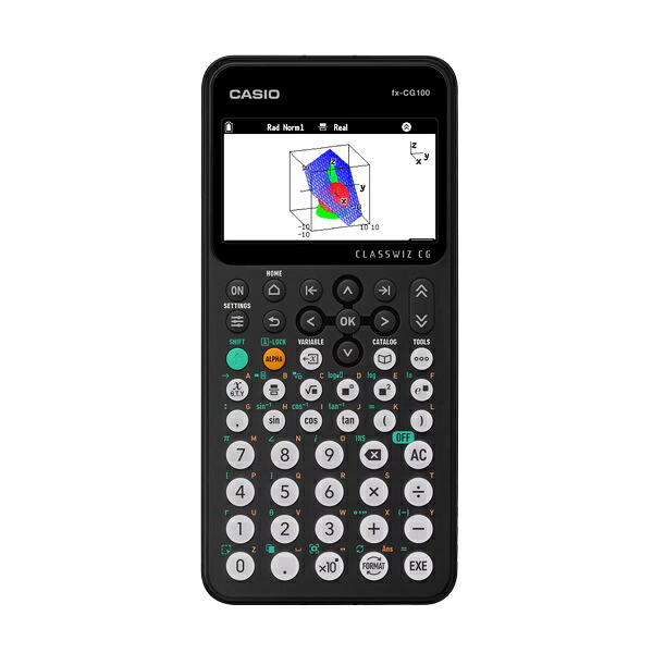 【貨物輸送無料】CASIO FX-CG100-N 色つやグラフ記録1価関数計算器【店卸し資産準拠集団:お取り寄せ】| 事務機 計算器 数えること機 陰電子卓上数えること機 小型 弾き出す 数えること 税数えること 使い果たす税 税