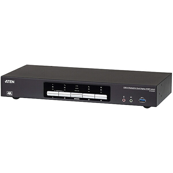 【貨物輸送無料】ATEN CS1944DP 4界面USB3.0こしき積み上げる 4K デュアルDisplayPort KVMP取り替えっこ【店卸し資産準拠集団:お取り寄せ】