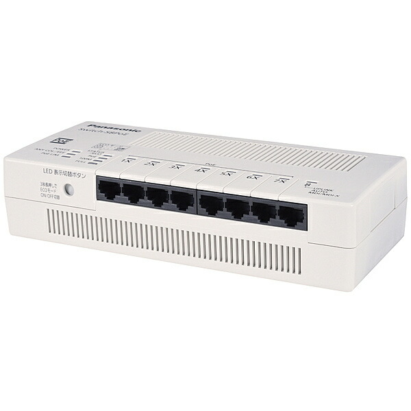 【送料無料】パナソニックEWネットワークス PN210899 Switch-S8PoE【在庫目安:お取り寄せ】