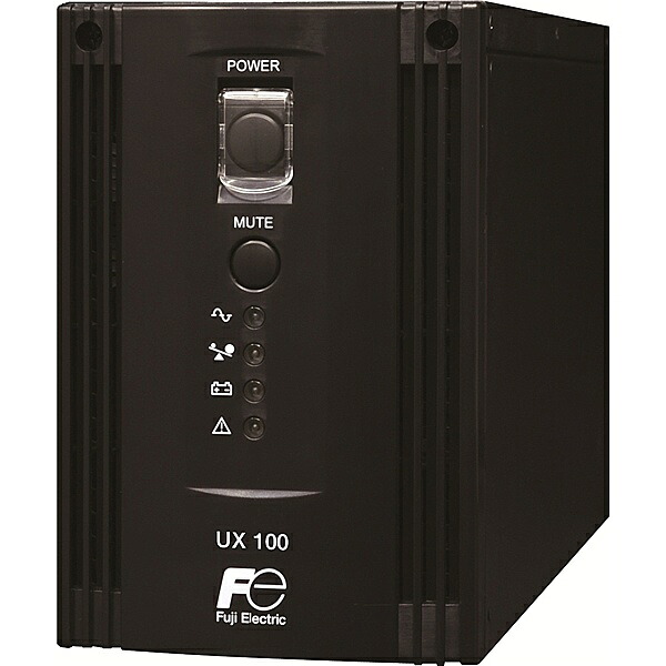 【貨物輸送無料】富士電機 PET501J1CA HFP UPS 無停電ワット数とり備える UX100 (500VA) 0.5kVA 常時商用給電 正弦波 小型 薄型 軽さ 500VA /350W 0.5kVA【店卸し資産準拠集団:少ない】