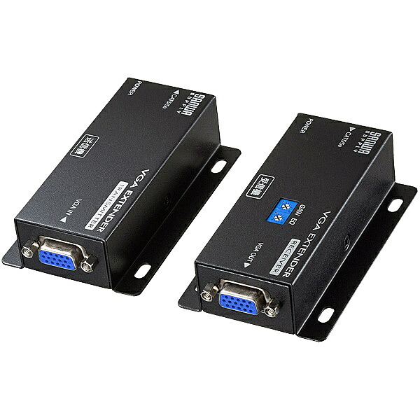 【貨物輸送無料】サンワサプライ VGA-EXSET1N ディスプレイエクステンダー（仕かけるひな型）【店卸し資産標準尺度:お取り寄せ】