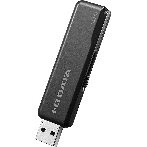 【送料無料】アイオーデータ U3-STD128GR/K USB3.2 Gen 1（USB3.0）/ USB2.0対応 スタンダードUSBメモリー ブラック 128GB【在庫目安:お取り寄せ】｜デジタル百貨店PodPark店
